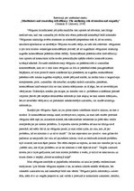 Eseja 'Recenzija par zinātnisko rakstu "Mindfulness and counseling self-efficacy: The m', 1.