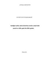 Referāts 'Noslēgto laulību skaita dinamikas analīze Latvijā laikā posmā no 1995.gada līdz ', 1.