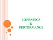 Prezentācija 'Hepenings, performance', 1.