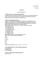 Konspekts 'Datu organizēšana. Patstāvīgais darbs', 1.