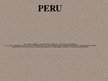 Prezentācija 'Peru', 2.
