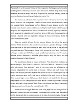 Eseja 'Analysis of the Russo-Georgian War', 2.