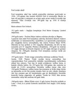 Referāts '"Ford" autobūves vēsture', 4.