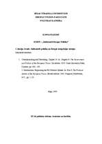 Konspekts 'Eiropas Savienība kā politiska sistēma: struktūra un darbība', 1.