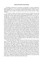 Konspekts 'Dekoratīvās mākslas un dizaina  muzejs. Museum of Decorative Arts and Design', 12.