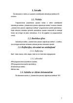 Konspekts 'Ģimenes ārsta pacientu uzskaites sistēmas. Programmatūras projektējuma apraksts', 2.