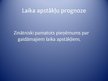Prezentācija 'Laika apstākļu prognozēšana', 2.