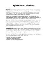 Referāts 'Raiņa luga "Uguns un nakts". Laimdota un Spīdola', 1.