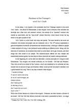 Eseja 'Paradoxes in Kurt Vonnegut’s novel "Cat’s Cradle"', 1.