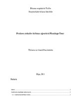 Prakses atskaite 'Prakses atskaite tūrisma aģentūrā "Flamingo Tour"', 1.