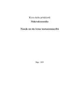 Referāts 'Nauda un tās loma tautsaimniecībā', 1.