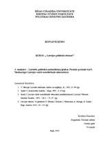 Konspekts 'Latviešu politiskā nacionālisma ģenēze', 1.