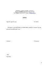 Paraugs 'Personāla lietvedības dokumentu paraugi', 6.