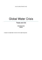 Referāts 'Global Water Crisis', 1.