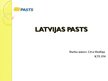 Prezentācija 'VAS "Latvijas Pasts" SVID analīze', 1.