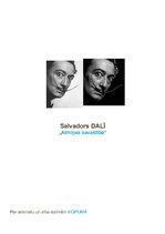 Konspekts 'Salvadors Dalī. Sirreālisms. "Atmiņas savaldība"', 1.