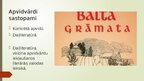 Prezentācija 'Vārdu krājuma dalījums pēc teritoriālā lietojuma', 10.