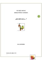 Konspekts 'Ziemassvētku scenārijs "Kā dāvana"', 1.