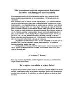 Konspekts 'Atziņas no Ē.Froma darba "Mīlestības māksla"', 5.