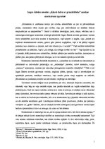 Eseja 'Ingas Ābeles noveles "Klusā daba ar granātābolu" analīze marksisma izpratnē', 1.