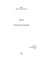 Referāts 'Konkursi būvniecībā', 1.