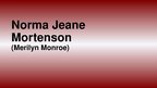 Prezentācija 'Marilyn Monroe', 1.