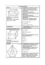 Konspekts 'Stereometrija', 1.