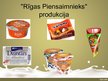 Prezentācija 'SIA "Rīgas piensaimnieks" tirgus izpēte', 5.
