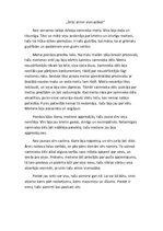 Eseja 'Sirds atmin vismazāko', 1.