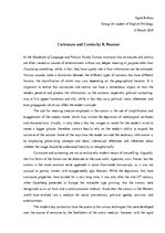 Konspekts 'Caricature and Comics', 1.