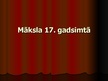 Prezentācija 'Māksla 17.gadsimtā', 1.