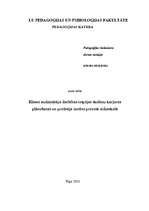 Referāts 'Klases audzinātāja darbības iespējas skolēnu karjeras plānošanas un profesija iz', 1.