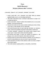 Konspekts 'Tēzes R.Blaumaņa novelēs', 1.