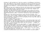 Eseja 'A Moment in Time (Personal Narrative)', 1.