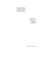 Konspekts 'V.Kārkliņš "Karaliene Kristīna"', 1.