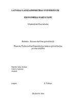 Referāts 'Pasaules tirdzniecības ietekme PTO globalizācijas procesu attīstībā', 1.