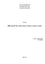 Konspekts '2009.gada Preiļu novada domes vēlēšanu rezultātu analīze', 1.