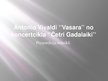 Prezentācija 'Antonio Vivaldi "Vasara" no koncertcikla "Gadalaiki"', 1.