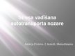 Prezentācija 'Stresa vadīšana autotransporta nozarē', 1.