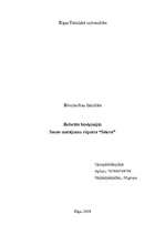 Referāts 'Sauso maisījumu rūpnīca "Sakret"', 1.