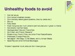 Prezentācija 'Healthy and Unhealthy Food', 15.