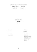 Referāts 'Zinātnieka ētika', 1.