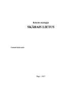 Referāts 'Skābais lietus', 1.