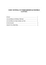 Referāts 'Sodu sistēma un veidi krimināltiesībās', 1.