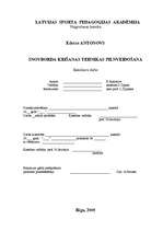 Diplomdarbs 'Snovborda krišanas tehnikas pilnveidošana', 1.