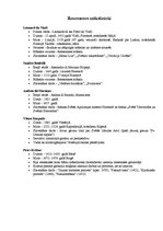 Konspekts 'Renesanses mākslinieki', 1.