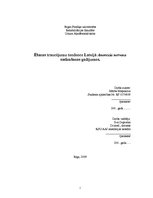 Diplomdarbs 'Ēšanas traucējumu tendence Latvijā Anorexia nervosa saslimšanas gadījumos', 1.