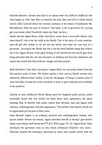 Eseja 'Charlotte Bronte and Anne Bronte', 3.