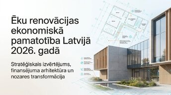 Prezentācija 'Ēku renovācijas ekonomiskā pamatotība Latvijā 2026. gadā', 1.
