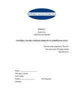 Referāts 'Lietišķa cilvēka ārējais izskats un ģērbšanās stils', 1.